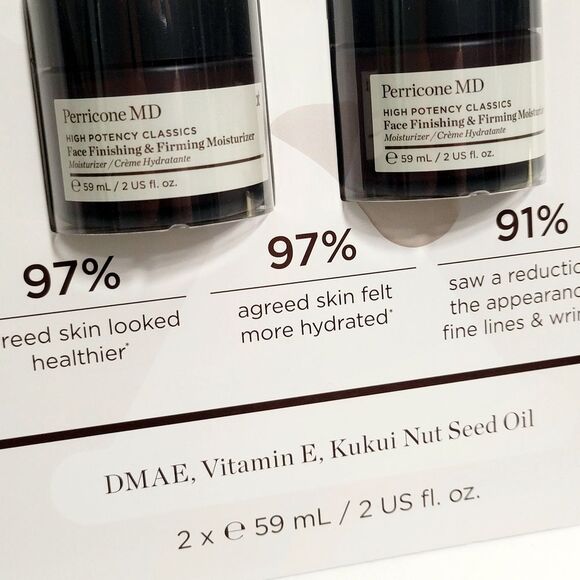 Perricone MD 2-pack High Potency Face Finishing Firming Moisturizer 2oz Duo Rose - Picture 7 of 8